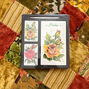 Vintage Playing Cards in Box