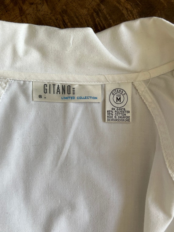 Gitano Lightweight Button Down Jacket 80s - image 4