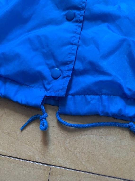 Vintage Aqua Teal Windbreaker Jacket Coat - image 2