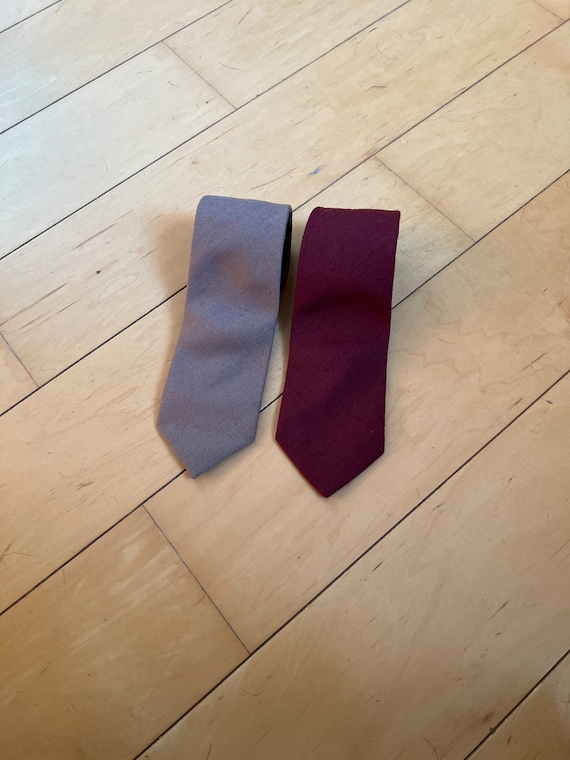 Vintage Neckties Set of 2 Ties