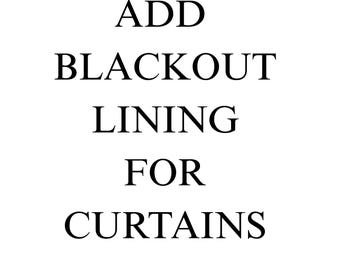 Agregue forro opaco a las cortinas de la habitación de los niños