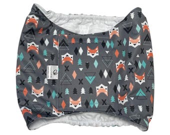 Leak-Proof Bellyband Male Dog Belly Band Wrap, Waterproof Reusable Washable Dog Diaper, Senior Dog Diaper For Incontinence Or Marking