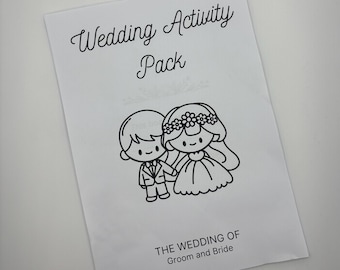 Wedding Activity Pack - Digital Version