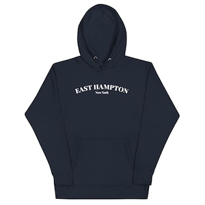 East Hampton Hoodie – Cozy, Stylish, Coastal Living, Beach Sweatshirt, Beach Shirt, Travel Sweatshirt, Summer Sweatshirt, Cozy Sweatshirt
