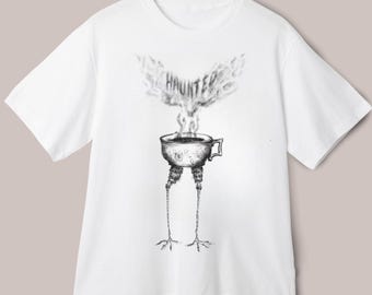 Haunted gothic tea leaves t-shirt
