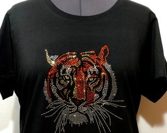 Plus size tiger shirt Clearance