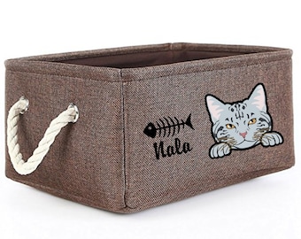 cat toy storage ideas