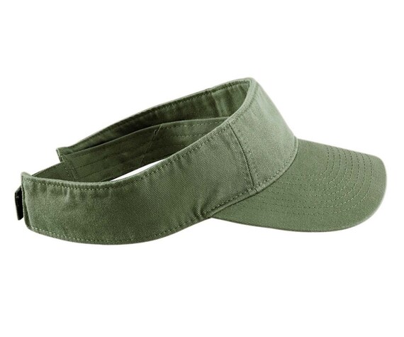 Rhinestone Visor Golf Visor Black, Indigo Blue or Olive Green Visor Rhinestone Sun Visor Golf Hat