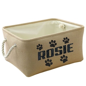 personalised dog toy boxes