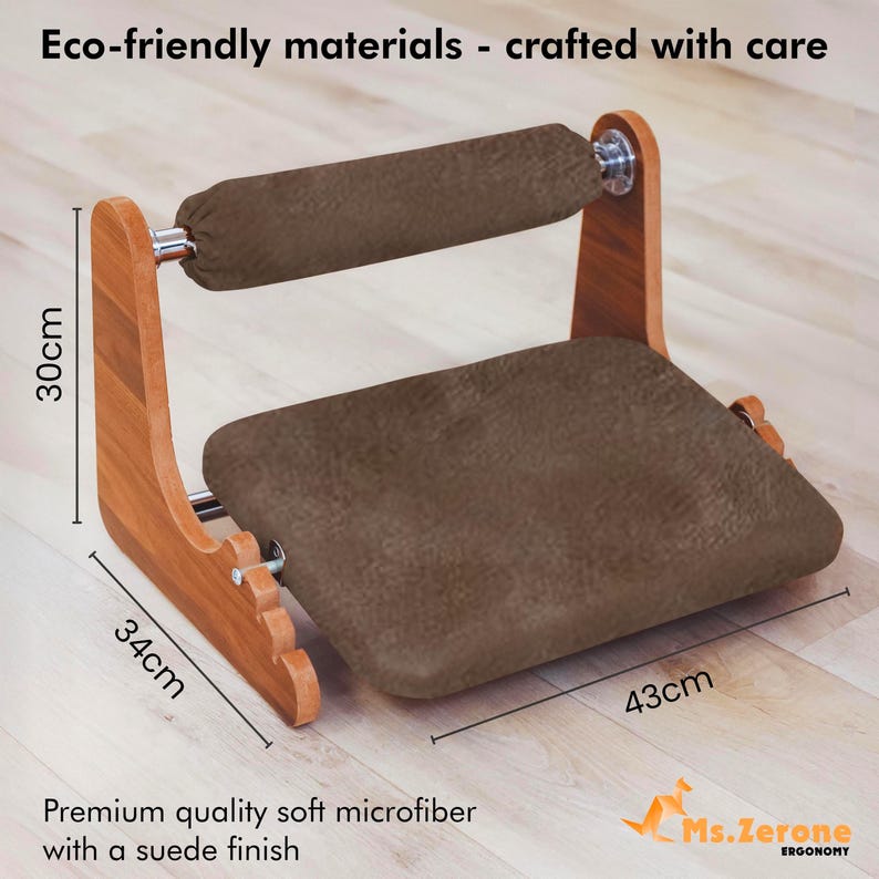 Customisable 3‑Height Adjustment (6/8/10 cm) – Tailor your foot positioning for better posture and circulation.
✅ Ergonomic Rocking Motion – Rocking base promotes subtle leg movement to reduce fatigue during long hours.
✅ Non-slip silicone base provides stable grip on all floor types