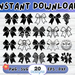 Cheerleading SVG-paket, Cheerleading SVG, klippfil för Cricut Silhouette | Sublimering png, stencil, väggkonst, pappersklipp