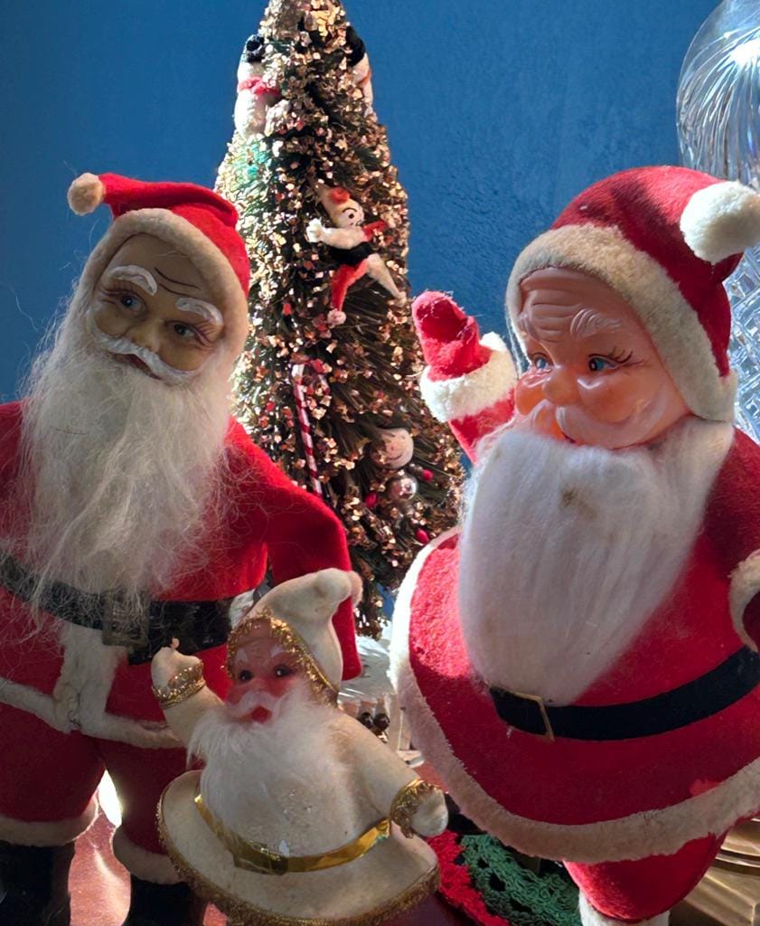 Vintage Dancing Santa - Etsy