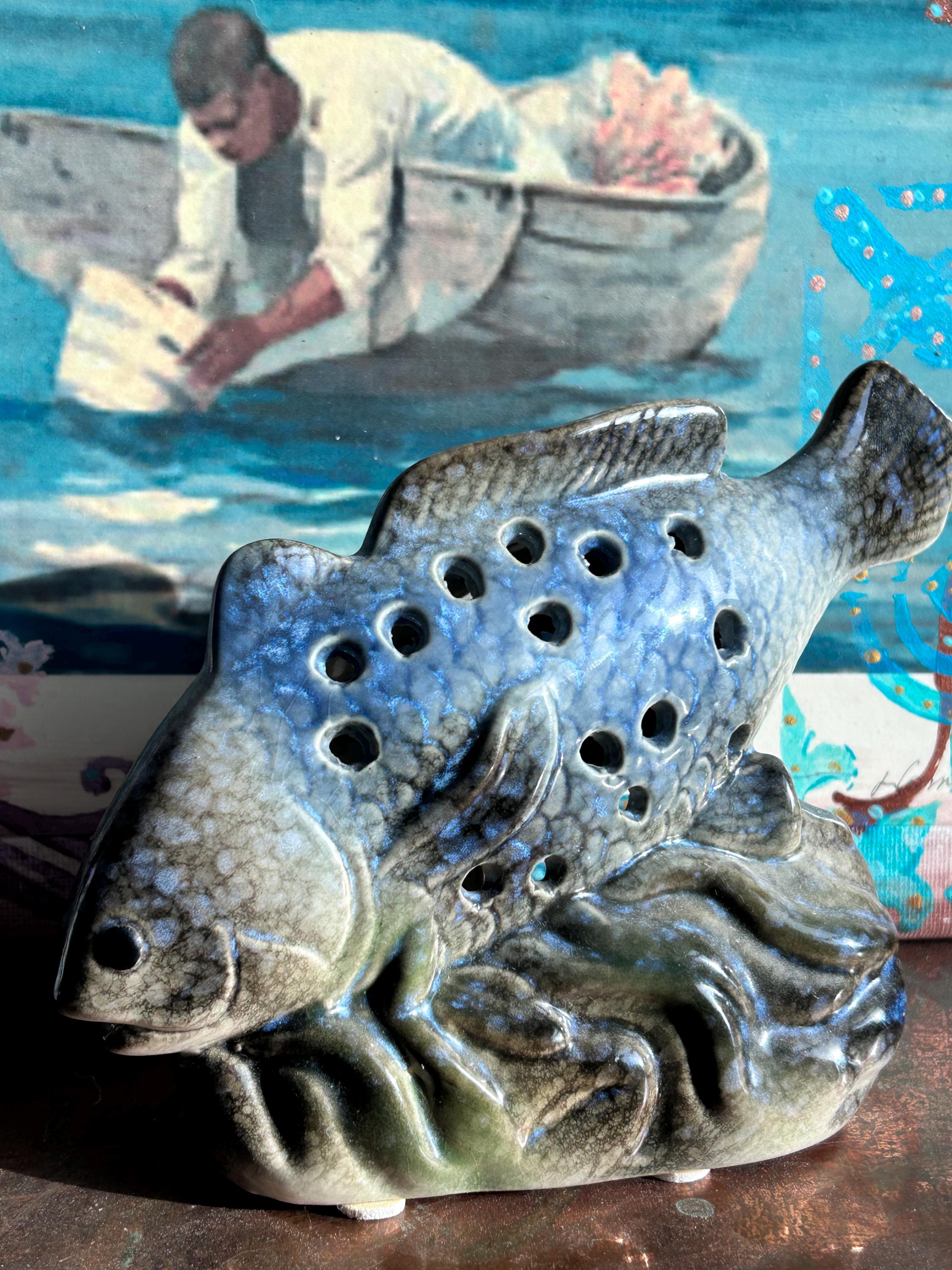Vintage Ceramic Fish - Etsy