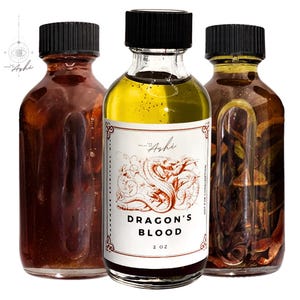 Dragon&#39;s Blood Ritual Oil | Conjure Oil