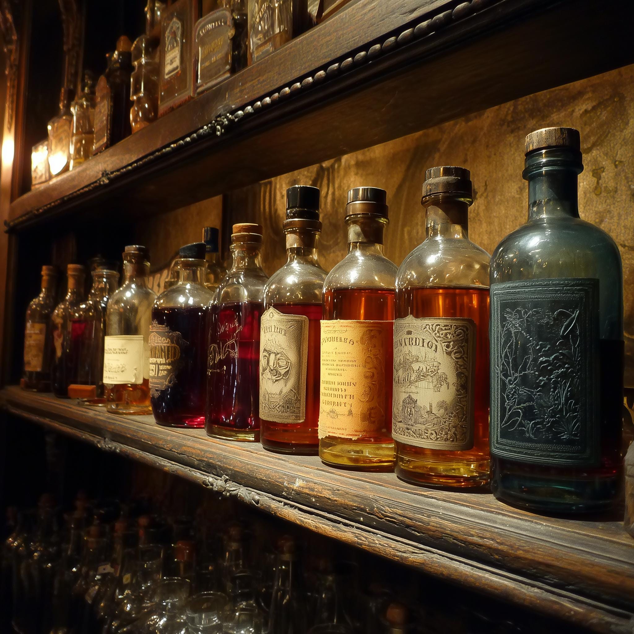 Antique whiskey bottles - Etsy 日本
