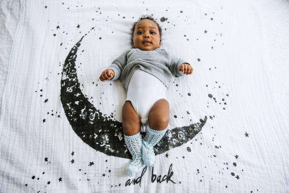 moon swaddle blanket
