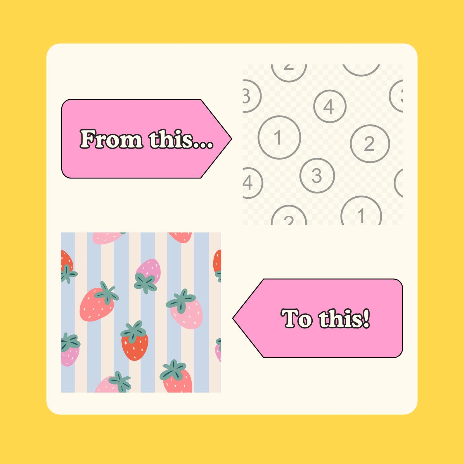 Seamless Pattern Layout PNG | Repeat Pattern Template | Pattern Maker ...