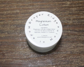 Magnesium Lotion, Handcrafted Magnesium Lotion, Bed Time  Lotion, Bedtime Self Care, Magnesium Cream