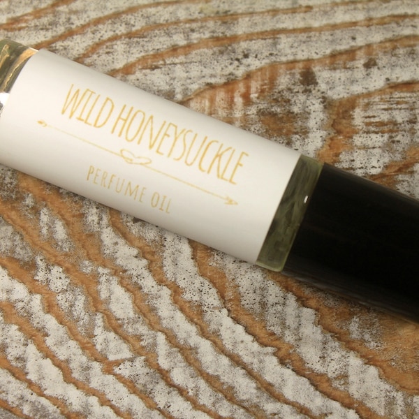 Wild Honeysuckle Scented Roll On Perfume,Body Perfume, Vegan Perfume, Honeysuckle Perfume ,Perfume Oil, Alcohol Free  Handcrafted Perfume