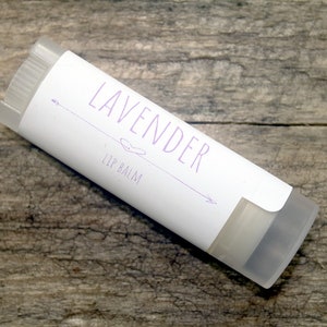Lavender Essential Oil Handcrafted Lip Balm, Lavender Lip Balm , Made In Maine. Lip Care, Lip Butter, Natural Lip Balm, Self Care