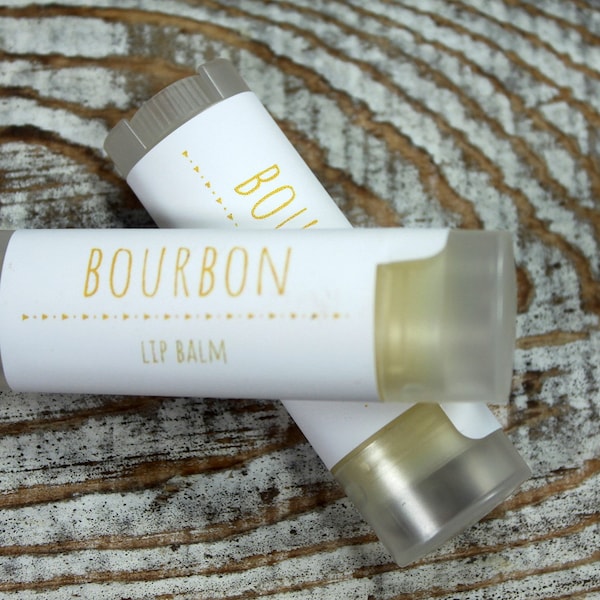 Bourbon Flavor Handcrafted Lip Balms, Cocktail Lip Care, Natural Lip Balm, Lip Butter, Maine Made, Self Care, Adult Beverage Lip Balm