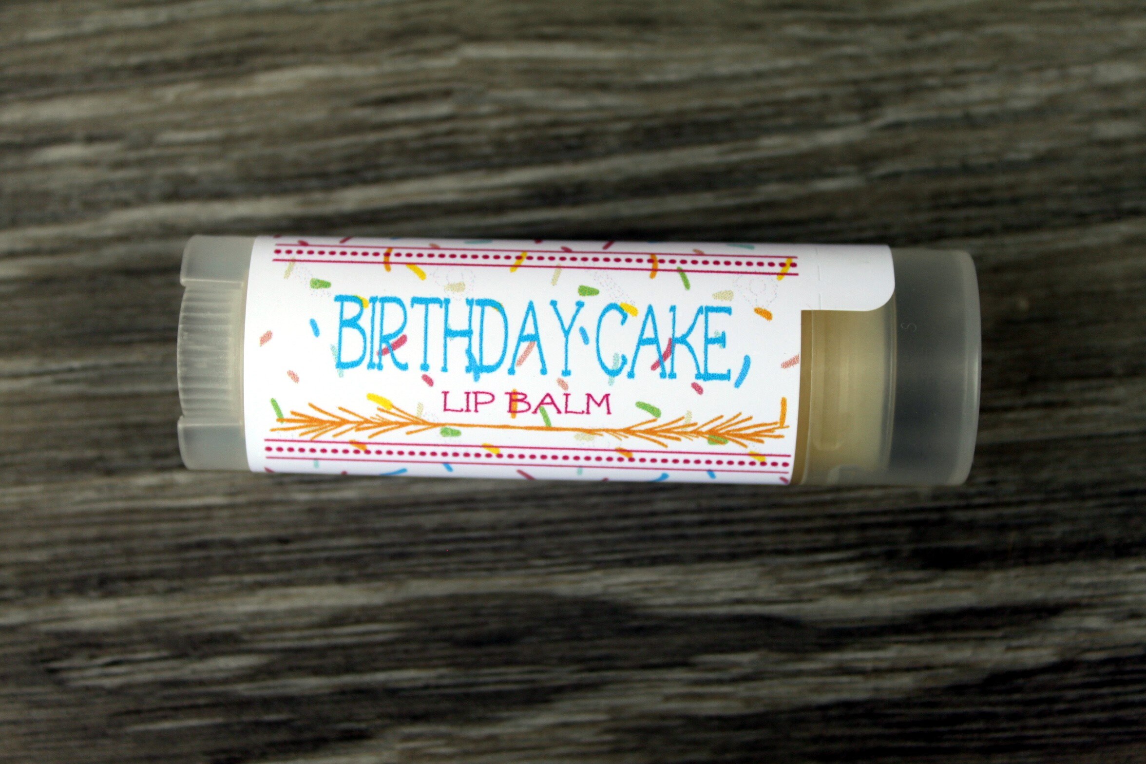 Handcrafted Birthday Cake Flavored Lip Balm Handmade Lip Etsy