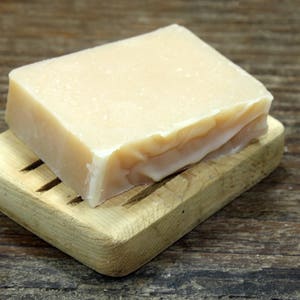 Pure & Simple Fragrance Free Handcrafted Goat Milk Soap Made in Maine , Bath and Body Soap, Natural Soap, Unscented Soap image 1