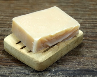 Pure & Simple  Fragrance Free Handcrafted Goat Milk Soap Made in Maine , Bath and Body Soap, Natural Soap, Unscented Soap