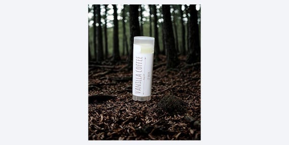 Vanilla Coffee Lip Balm, Natural Flavored Lip Care, Handmade