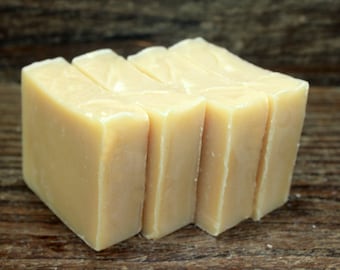 Clove & Orange Essential Oil, Handcrafted Goat Milk Soap ,Made in Maine, Sensitive Skin, Moisturizing Bath and Body Soap. Orange and Clove