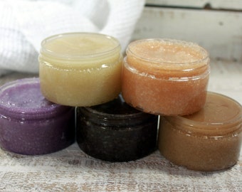 6oz  Choose Your Scent Sugar or Salt Scrub, Gifts For Her, Self Care, Body Scrub, Exfoliating  Scrub, Body Polish, Handcrafted Scrub