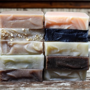 12-Month Handcrafted Goats Milk Soap Subscription, Bath and Body Gift