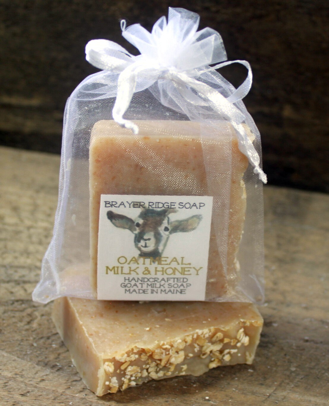 Oatmeal, Milk & Honey Handcrafted Goat Milk Soap, Ground Oatmeal Soap…