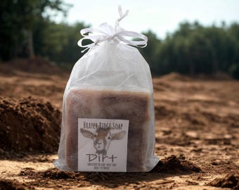 Dirt Scented Goat Milk Soap, Maine Made Hunters Cover Scent