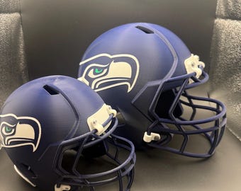 3D Printed Football Team Helmet Decor