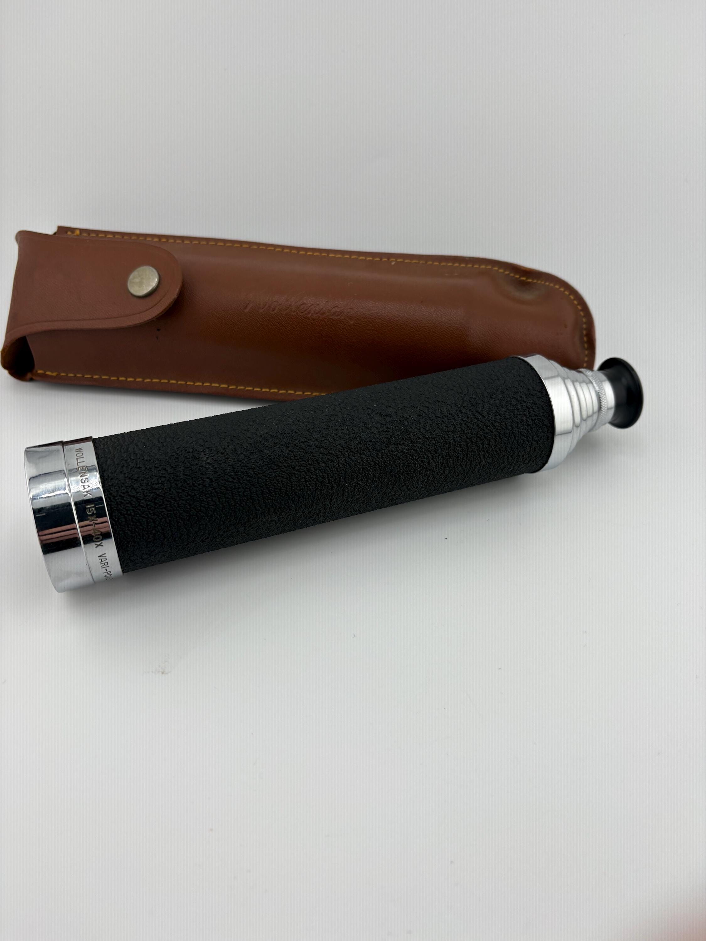 Vintage Wollensak 15x–40x Vari-power Telescope | Mid-century