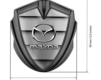 Metal Shield Sticker for Car Tuning Mazda Logo / Interior-Exterior Emblem/ Auto Decoration