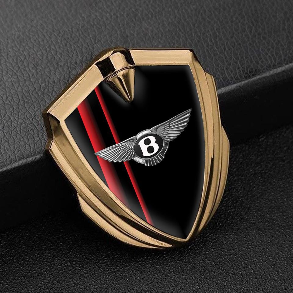 Metal Shield Sticker for Car Tuning Bentley Logo/ Interior