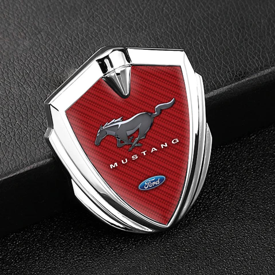 Metal Shield Sticker for Car Tuning Mustang Logo / Interior-Exterior Emblem/ Auto Decoration