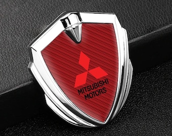 Metal Shield Sticker for Car Tuning Mitsubishi Logo / Interior-Exterior Emblem/ Auto Decoration