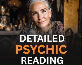 Detailed Psychic Reading Same Hour or Same Day delivery.