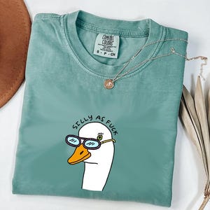 Silly Goose Summer Shirt, Funny Goose Shirt, Trending Goose Tee, Silly Goose Tshirt, Cute Summer Tee