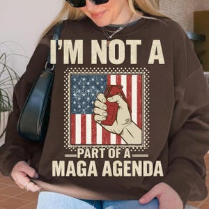 Don&#39;t Wanna Be An American Idiot Punk Rock I&#39;m Not A Part Of A Maga Agenda png- Comfort Colors Political Protest png
