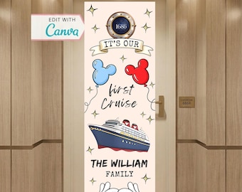 Cruise Door Banner | Cruise Decor | Printable Cruise Door Decor | First Cruise Banner | Instant Download | Decorations