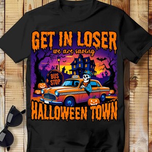 Halloween png, Spooky Season png, Halloween pumpkin png, Get in Loser, Vintage Halloween png, Retro Halloween, Funny Halloween png, Fall png