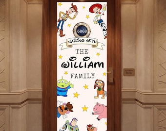 Cruise Door Banner | Cruise Decor | Printable Cruise Door Decor | Toy Story Cruise Banner | Instant Download | Decorations | Canva Editable