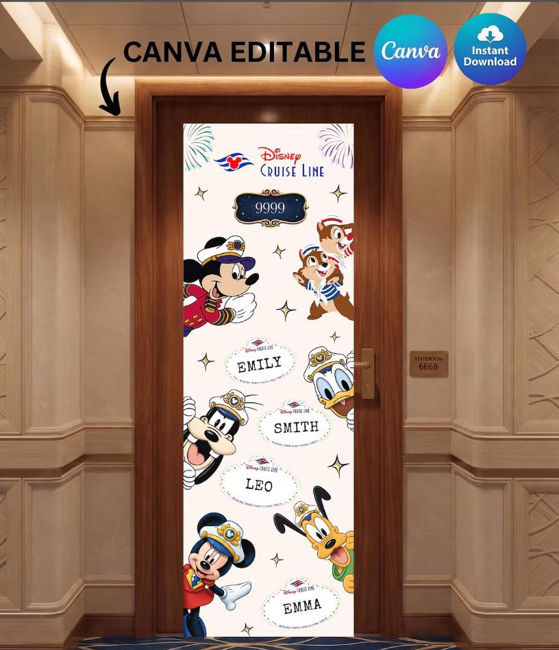 ドア用の壁面飾り Dcl door decor - Etsy 日本