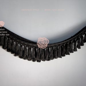 Handwoven Mayan Hammock: Yucatan Cotton Swing with Macrame Fringe