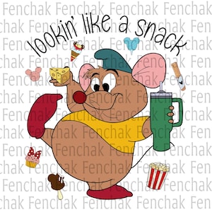 Lookin' Like A Snack Png, Cute Gus Cartoon Png, Family Trip Png, Snack Goal Png, Magical Kingdom Png,Family Vacation Matching Png