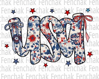 Floral Coquette USA Png, Retro America Png, 4th Of July PNG, 4th Of July Sublimation Design, popular America Png, Patriotic Png, Girly png